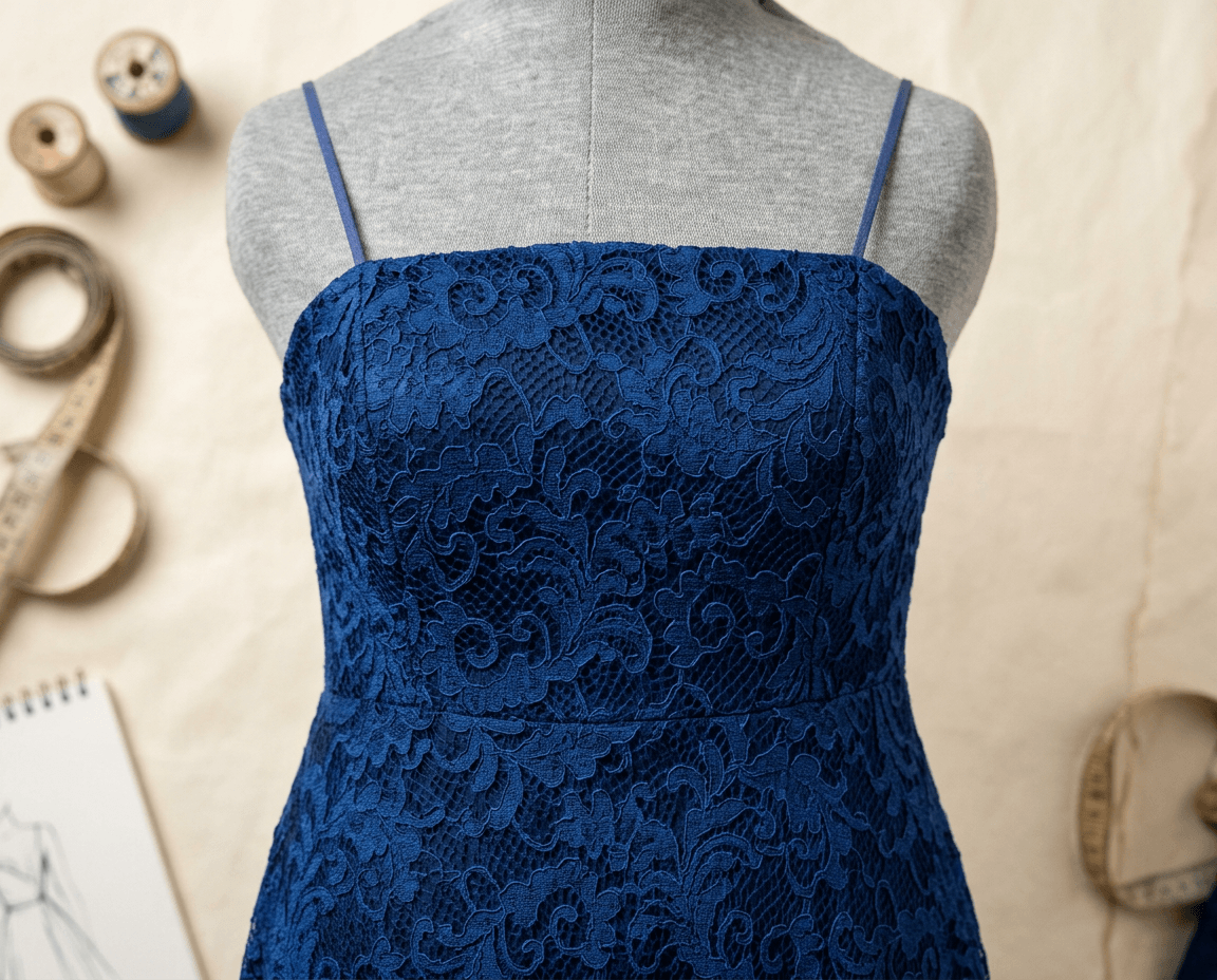 Femme souriante portant un top à volants fleuri rouille et un short en jean taille haute cousu main, assise dans un appartement parisien lumineux